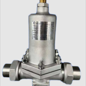 Cryogenic pressure regulating valve