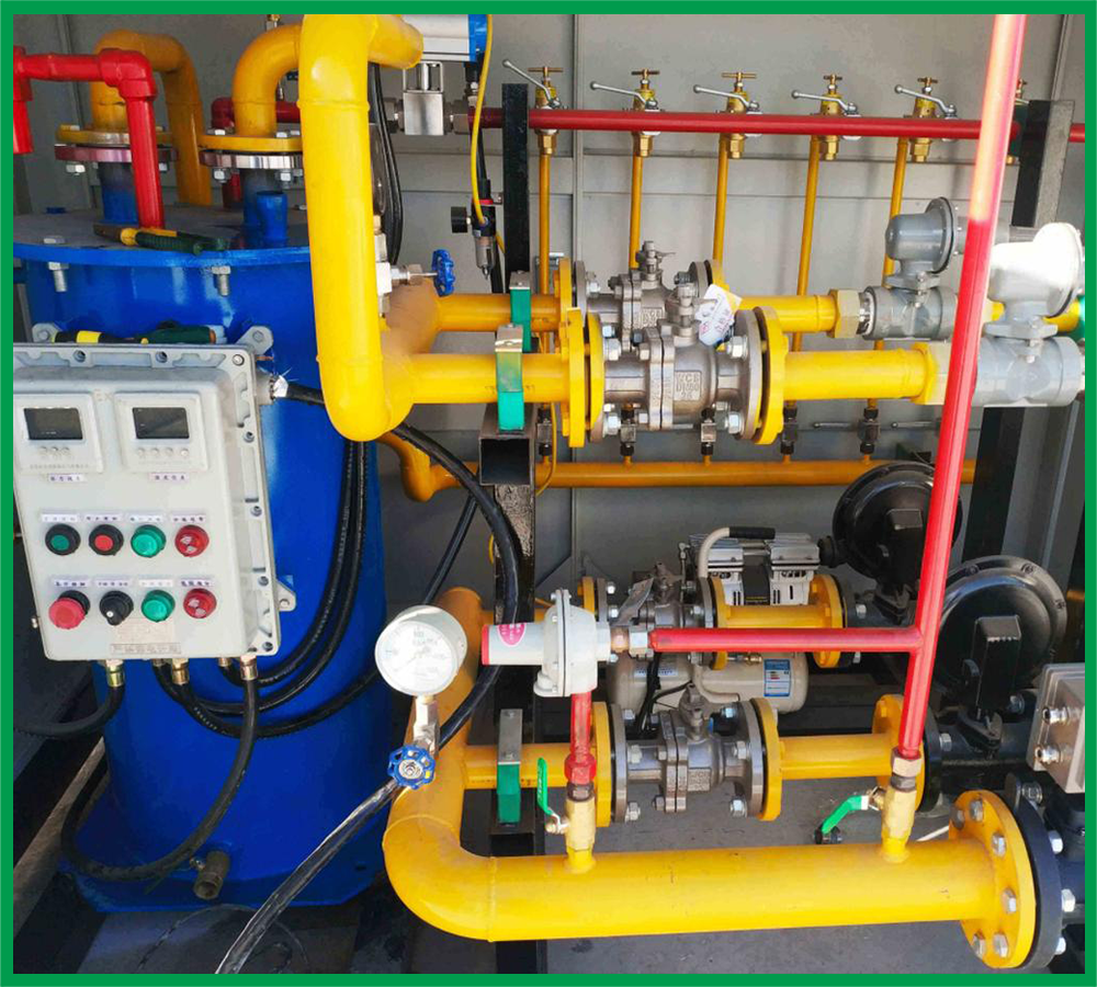 CNG Pressure Regulating Station